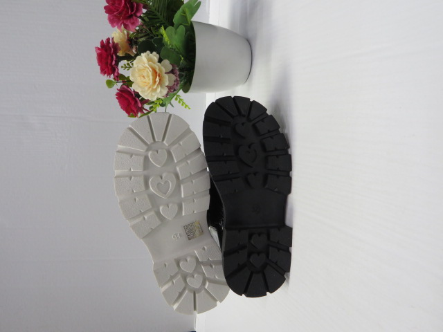 Botki Dziecięce B-21 BLACK/WHITE 31-36 2