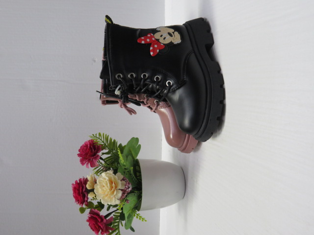 Botki Dziecięce B-6 BLACK/PINK 25-30 1