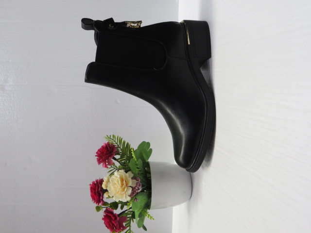 Botki Damskie SA135-1 BLACK 36-41