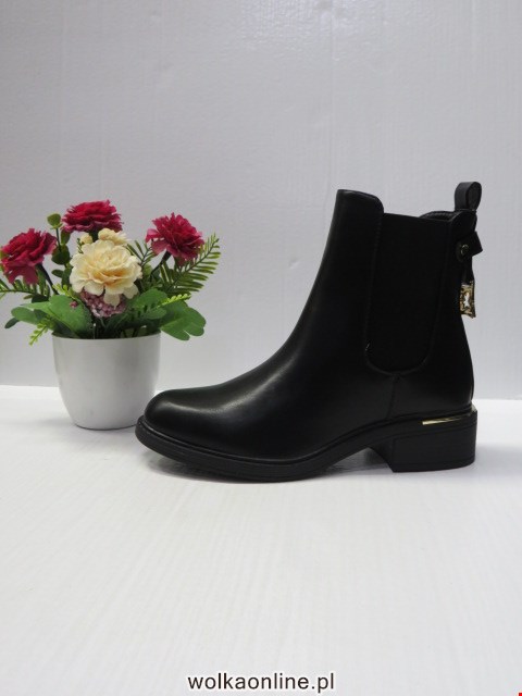 Botki Damskie SA135-1 BLACK 36-41