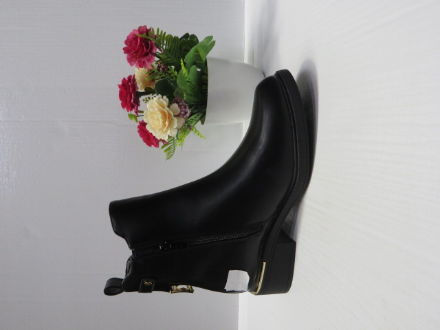 Botki Damskie SA135-1 BLACK 36-41 1