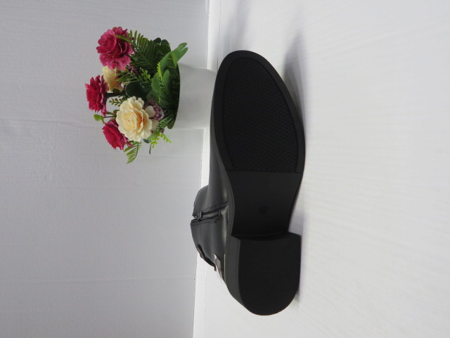 Botki Damskie SA135-1 BLACK 36-41 2
