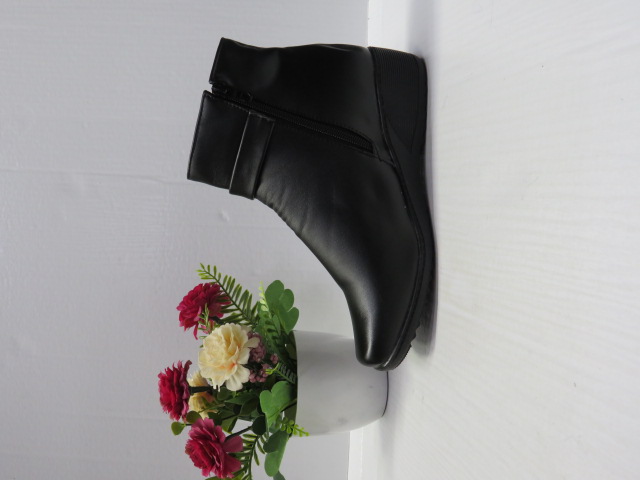 Botki Damskie 420-5 BLACK 37-42 1