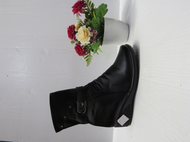 Botki Damskie B605 BLACK 37-42