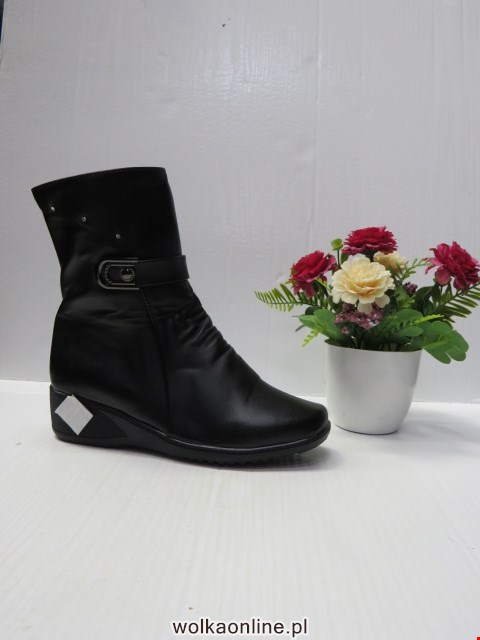 Botki Damskie B605 BLACK 37-42