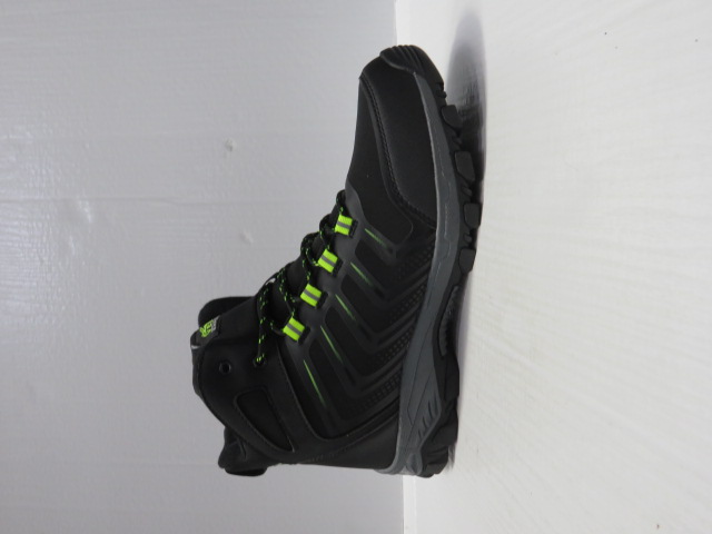 Botki Męskie 17061-2 BLACK/GREEN 41-46 1