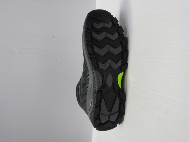 Botki Męskie 17061-2 BLACK/GREEN 41-46 2