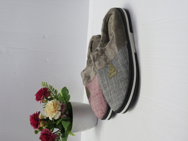 Klapki Damskie 01W BLACK/OLIVE/WHITE/RED 36-41