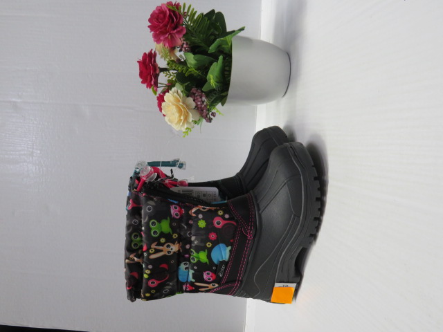 Kalosze Dziecięce C1158 BLACK/BLUE/BLACK/GREY 30-35