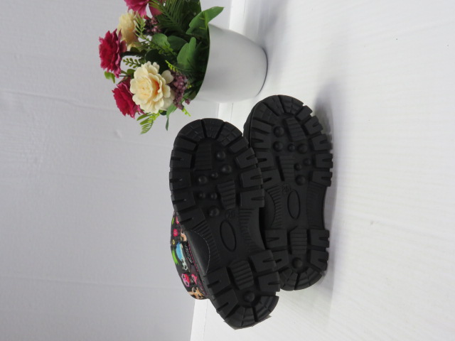 Kalosze Dziecięce CC1157 BLACK/BLUE/BLACK/GREY 24-29 2