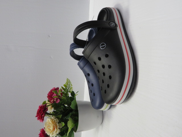 Klapki Damskie  H133-2 BLACK/NAVY 37-41