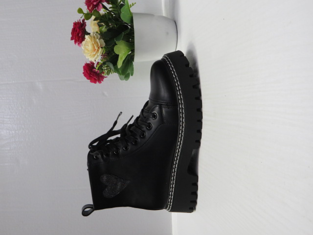 Botki Damskie 9568A BLACK 36-41
