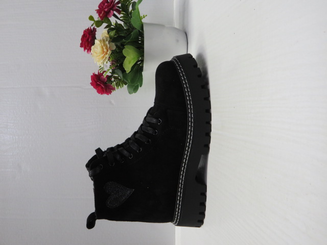 Botki Damskie 9568A-2 BLACK 36-41