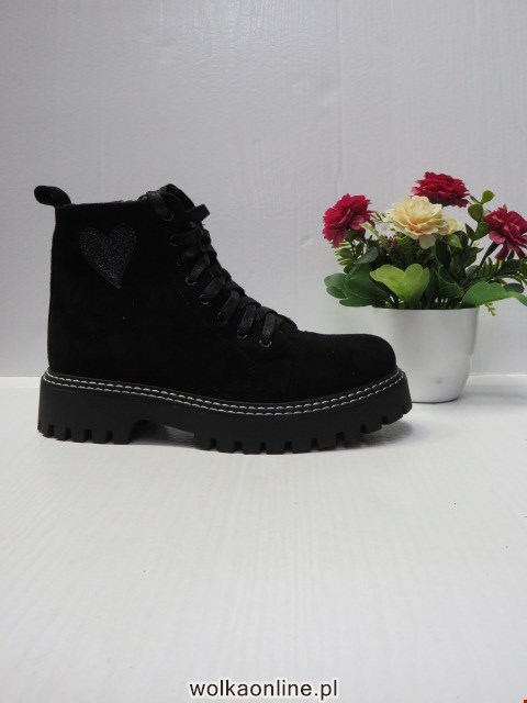 Botki Damskie 9568A-2 BLACK 36-41