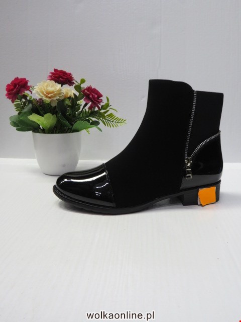 Botki Damskie H2176A BLACK 36-41