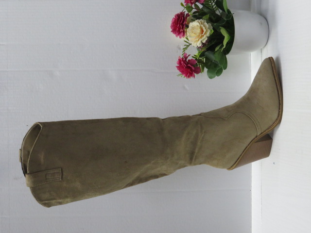 Kozaki Damskie 5791-1 KHAKI 36-41