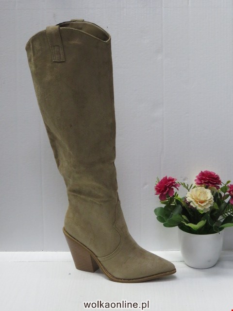 Kozaki Damskie 5791-1 KHAKI 36-41