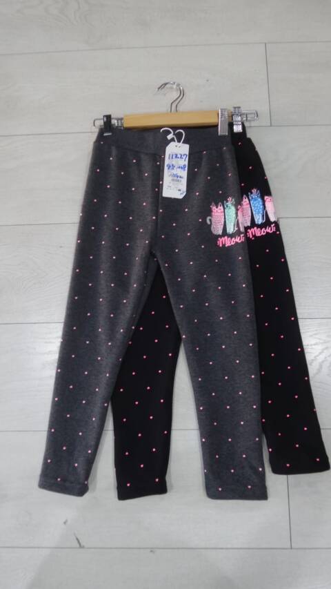 Leginsy dziewczęce ocieplane 2761 Mix kolor 86-116 1