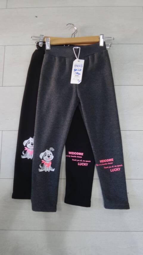 Leginsy dziewczęce ocieplane 2762 Mix kolor 98-128