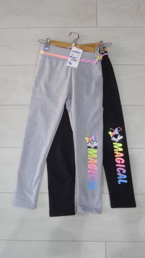 Leginsy dziewczęce ocieplane 2765 Mix kolor 86-128 1