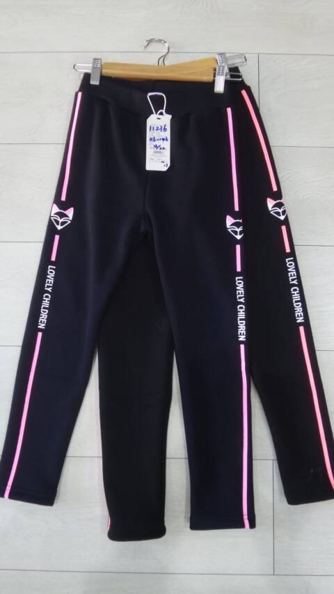 Leginsy dziewczęce ocieplane 2768 Mix kolor 116-146 1