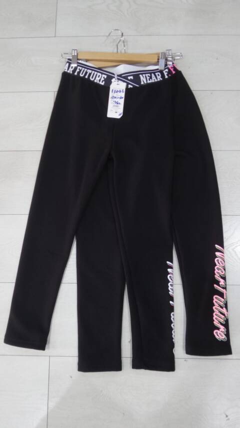 Leginsy dziewczęce ocieplane 2776 Mix kolor 134-164 1