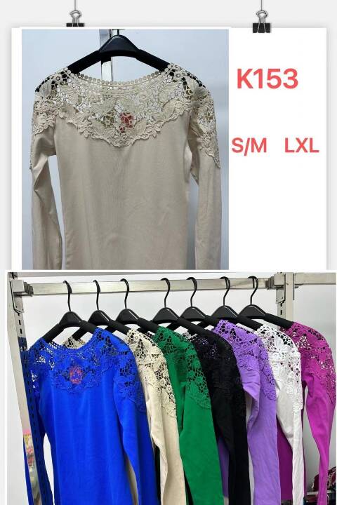 Sweter damskie K153 Mix kolor S/M-L/XL