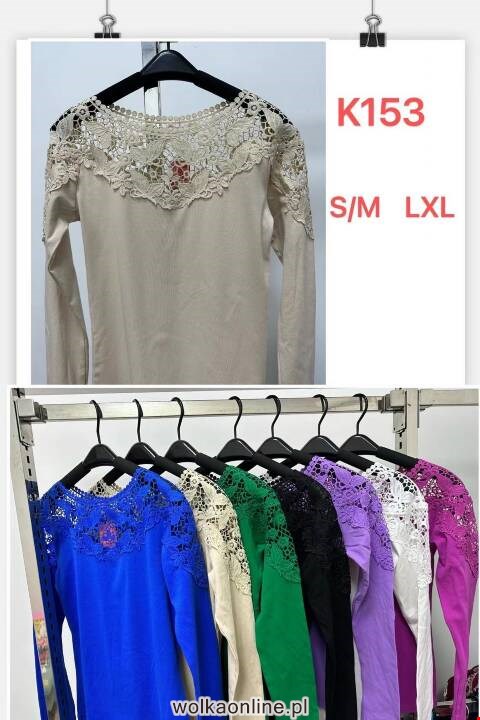 Sweter damskie K153 Mix kolor S/M-L/XL