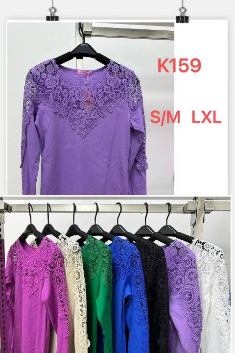 Sweter damskie K159 Mix kolor S/M-L/XL
