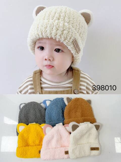 Czapka zimowa dziewczęca 398010 Mix kolor Standard 1