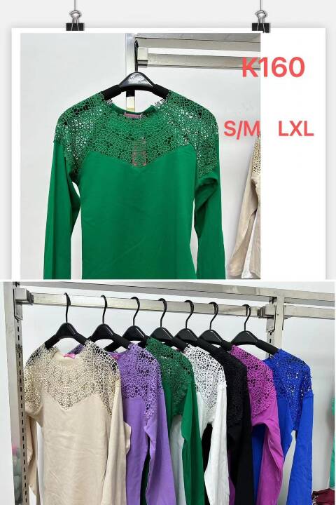Sweter damskie K160 Mix kolor S/M-L/XL