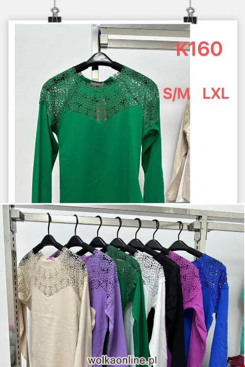 Sweter damskie K160 Mix kolor S/M-L/XL