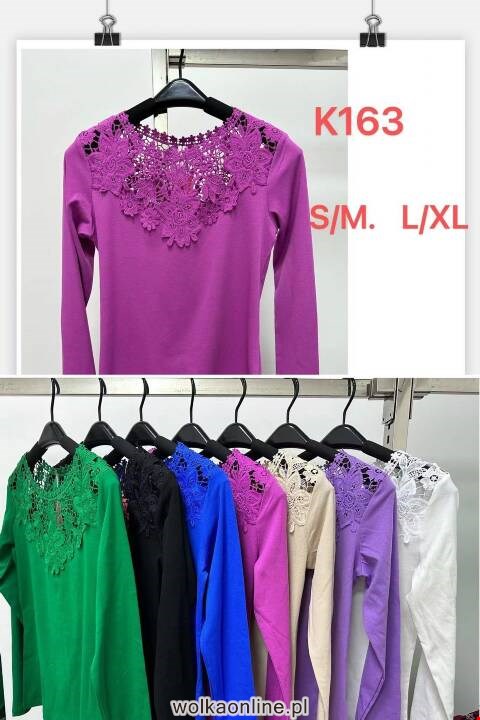 Sweter damskie K163 Mix kolor S/M-L/XL