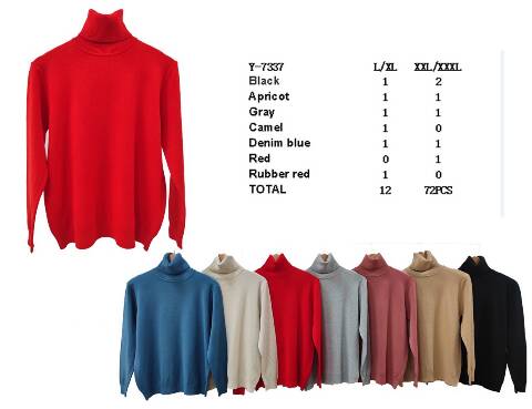 Sweter damskie Y-7337 Mix kolor L-3XL 1