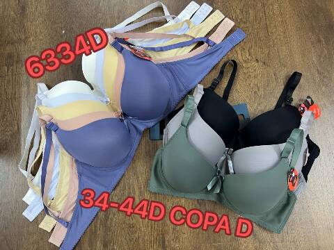 Biustonosze damskie 6334D 1 kolor D