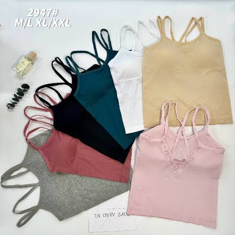 Topy damskie 2947 Mix kolor M-2XL 1