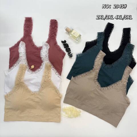 Topy damskie 2945 Mix kolor 2XL-5XL 1