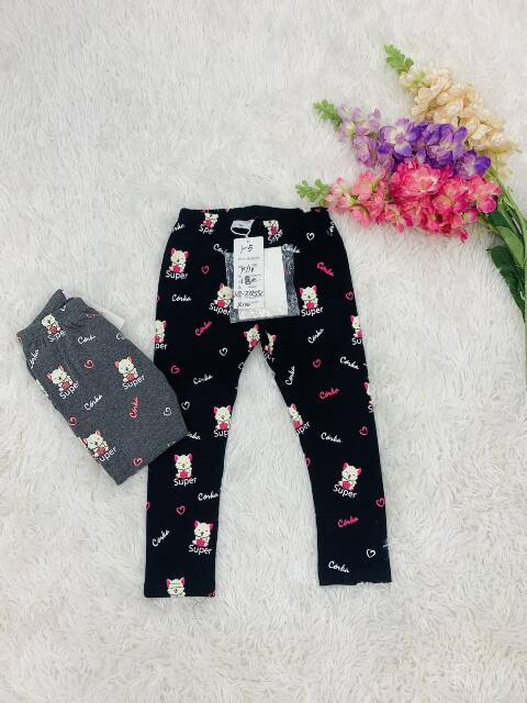 Leginsy dziewczęce 2991 Mix kolor 1-5 1