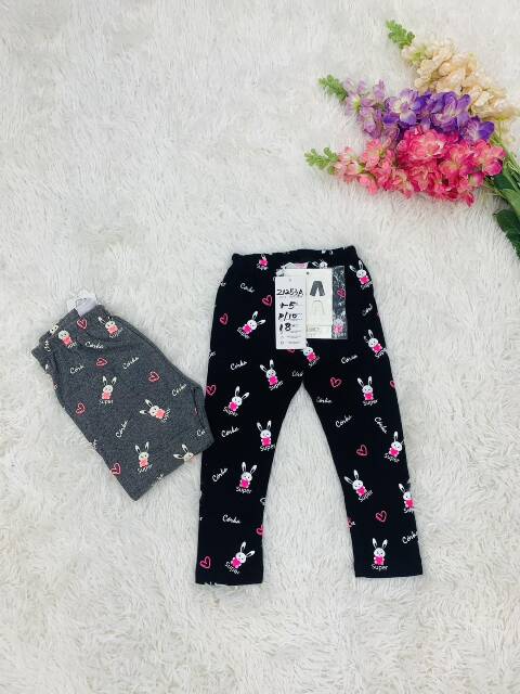 Leginsy dziewczęce 2992 Mix kolor 1-5 1