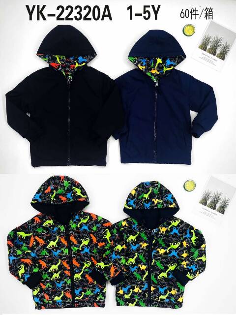 Kurtka chłopięca YK-22320A Mix kolor 1-5 1