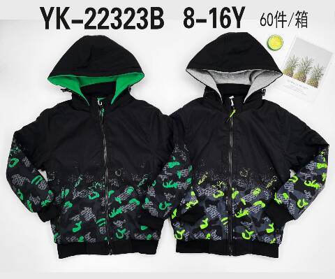 Kurtka chłopięca YK-22323B Mix kolor 8-16