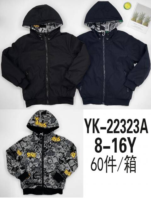 Kurtka chłopięca YK-22323A Mix kolor 8-16 1