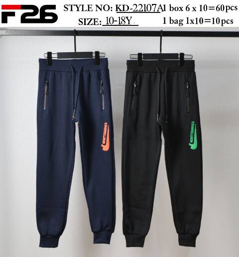 Spodnie dresowe chłopięce KD-22107A Mix kolor 10-18 1