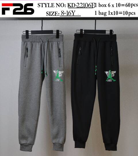 Spodnie dresowe chłopięce KD-22106E Mix kolor 8-16 1