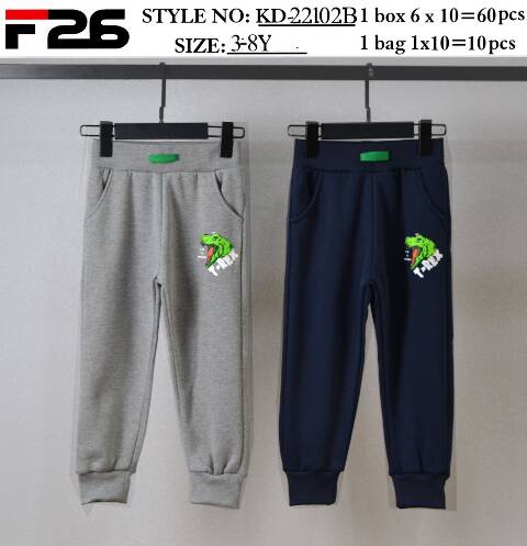 Spodnie dresowe chłopięce KD-22102B Mix kolor 3-8 1
