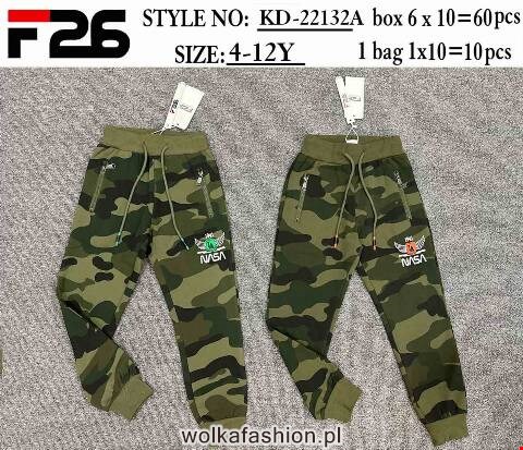 Spodnie dresowe chłopięce KD-22132A Mix kolor 4-12