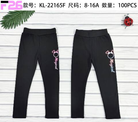 Leginsy dziewczęce  KL-22165F Mix kolor 8-16