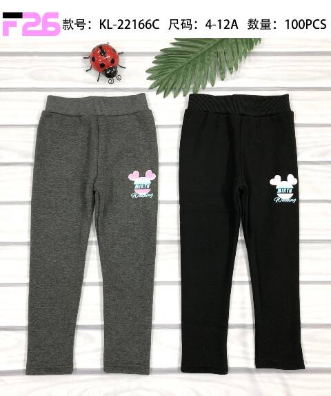 Leginsy dziewczęce  KL-22166C Mix kolor 4-12 1