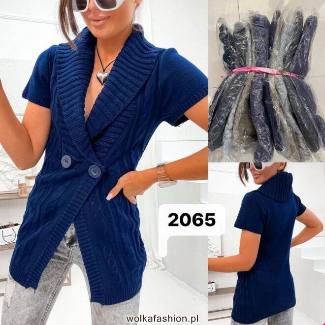 Sweter damskie 2065 Mix KOLOR  Standard