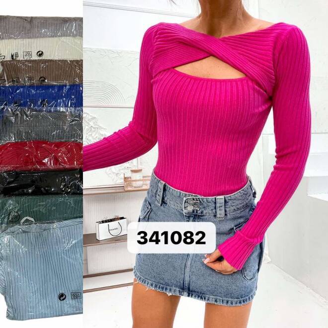Sweter damskie 341082 Mix KOLOR  S/M-L/XL 1